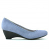 Scarpe casual donna 152-1 blu camoscio