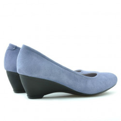 Scarpe casual donna 152-1 blu camoscio