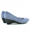 Scarpe casual donna 152-1 blu camoscio