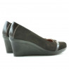 Scarpe casual donna 647 caffè velluto