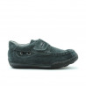 Scarpe primi passi bambino 01c grigio in velour