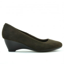 Scarpe casual donna 152-1 caffè velluto