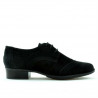 Scarpe casual donna 691 nero scamosciato