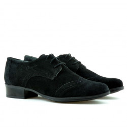 Scarpe casual donna 691 nero scamosciato