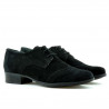 Scarpe casual donna 691 nero scamosciato