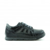 Scarpe per bambini piccoli 04c nero+grigio