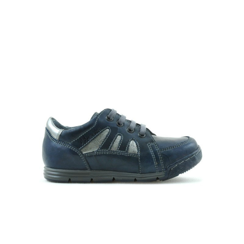 Scarpe bambini piccoli 04c indaco+grigio