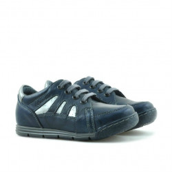 Scarpe bambini piccoli 04c indaco+grigio