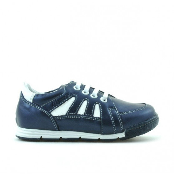 Scarpe bambini piccoli 04c indaco+bianco