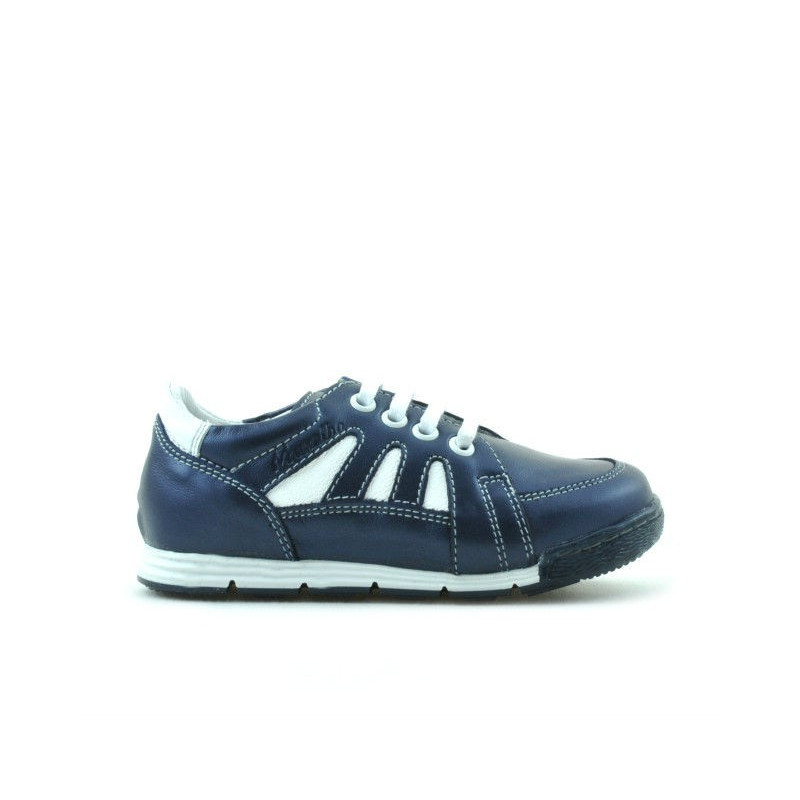 Scarpe bambini piccoli 04c indaco+bianco