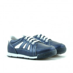 Scarpe bambini piccoli 04c indaco+bianco
