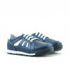 Scarpe bambini piccoli 04c indaco+bianco