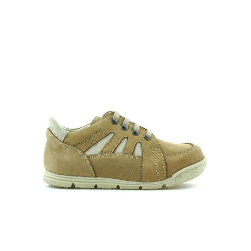 Scarpe bambini piccoli 04c bufo marrone+beige