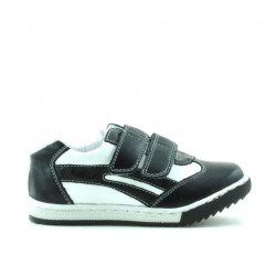 Scarpe per bambini piccoli 16c nero+bianco