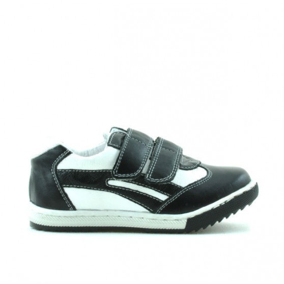 Scarpe per bambini piccoli 16c nero+bianco