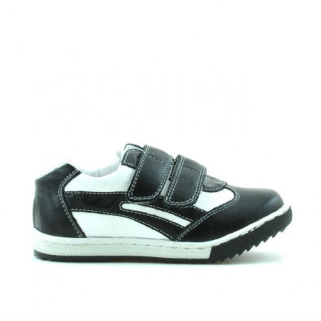 Scarpe per bambini piccoli 16c nero+bianco
