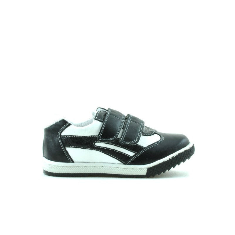 Scarpe per bambini piccoli 16c nero+bianco