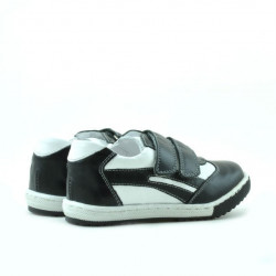 Scarpe per bambini piccoli 16c nero+bianco