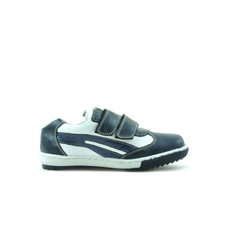 Scarpe per bambini piccoli 16c indaco+bianco