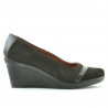 Scarpe casual donna 647 caffè velluto
