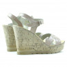 Sandali donna 5021 vernice nude