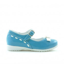Scarpe per bambini piccoli 12c vernice turchese