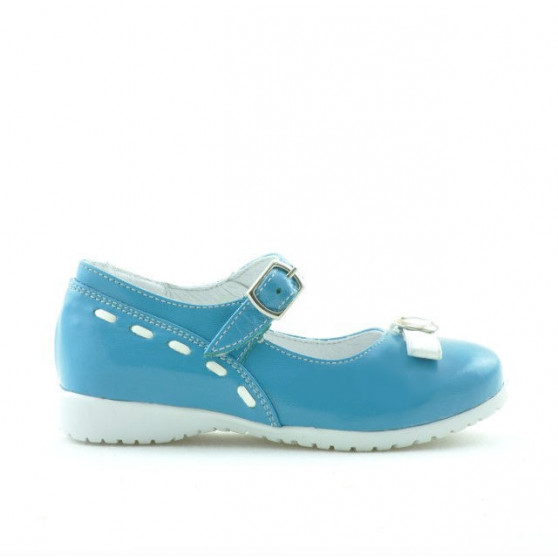 Scarpe per bambini piccoli 12c vernice turchese