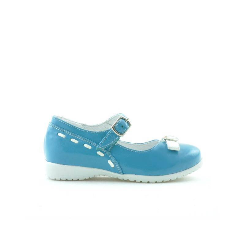Scarpe per bambini piccoli 12c vernice turchese