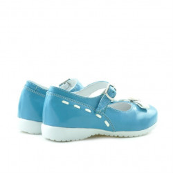Scarpe per bambini piccoli 12c vernice turchese