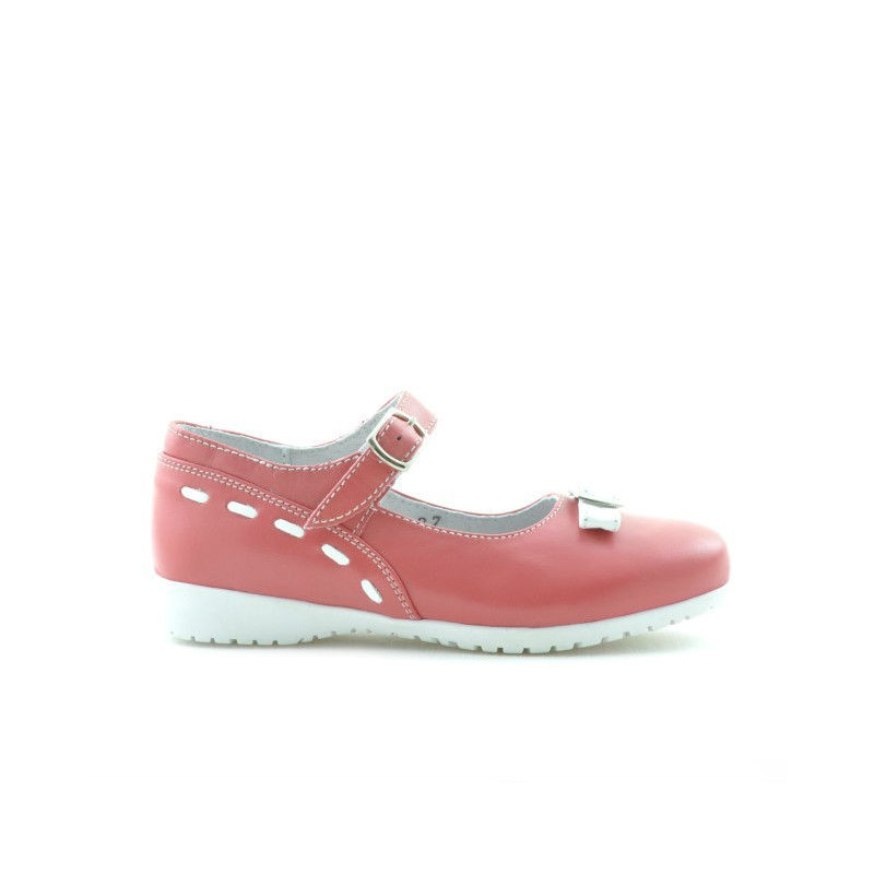 Scarpe per bambini piccoli 12c rosso corallo+bianco