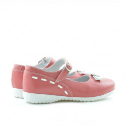 Scarpe per bambini piccoli 12c rosso corallo+bianco