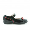 Scarpe per bambini piccoli 12c vernice nera+rossa