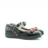 Scarpe per bambini piccoli 12c vernice nera+rossa