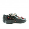 Scarpe per bambini piccoli 12c vernice nera+rossa