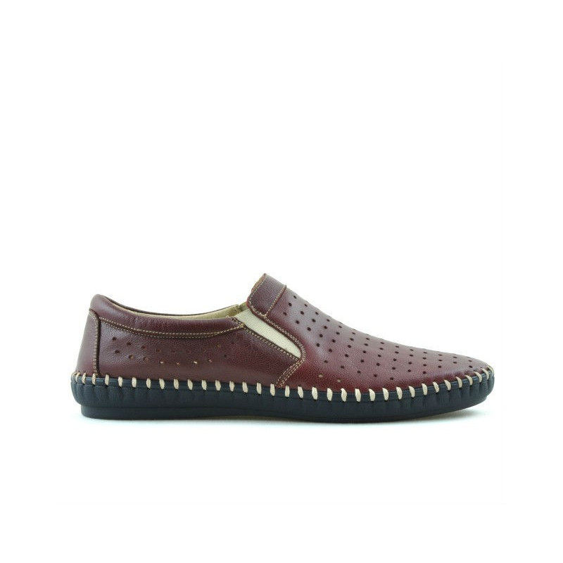 Mocassini uomo 820 bordeaux