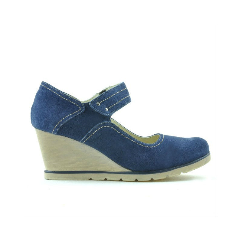Scarpe casual donna 199 indaco velour