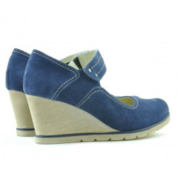 Scarpe casual donna 199 indaco velour