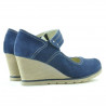 Scarpe casual donna 199 indaco velour