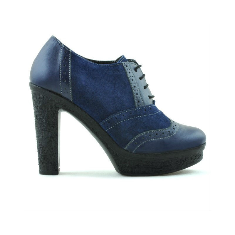 Scarpe casual da donna 637 indaco combinato