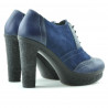 Scarpe casual da donna 637 indaco combinato