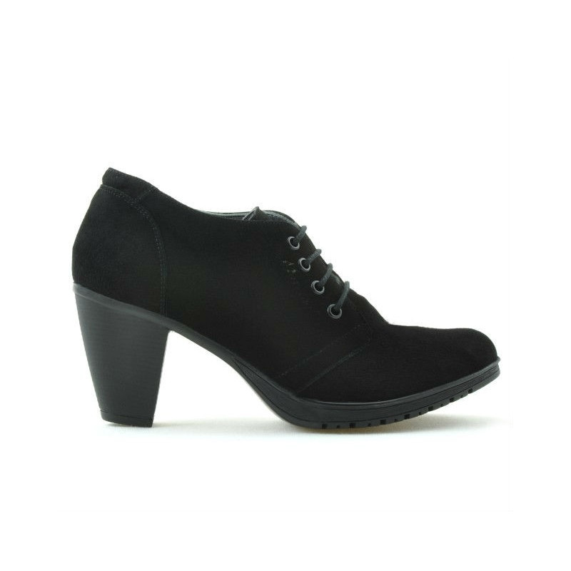 Scarpe casual donna 167 nero velluto