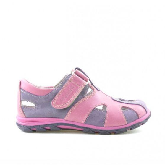 Scarpe per bambini piccoli 07c viola+rosa