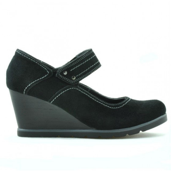 Scarpe casual donna 199 nero velluto