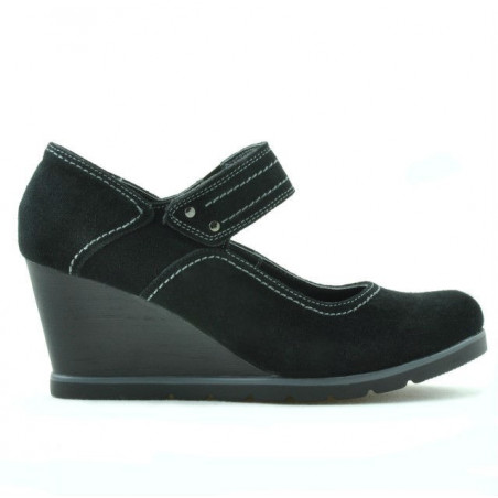 Scarpe casual donna 199 nero velluto