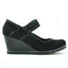 Scarpe casual donna 199 nero velluto
