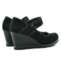 Scarpe casual donna 199 nero velluto