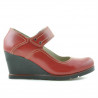 Scarpe casual donna 199 rosso