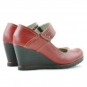 Scarpe casual donna 199 rosso