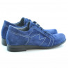 Scarpe casual donna 608 indaco velluto