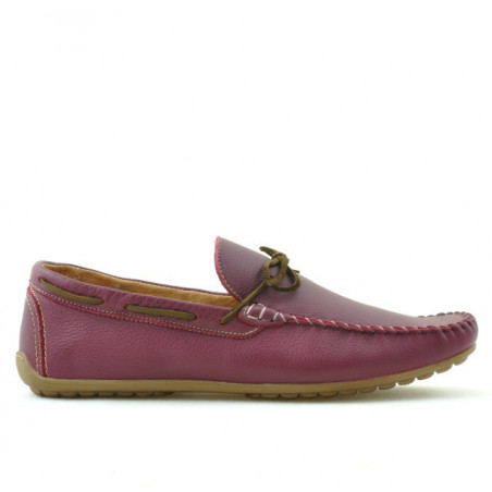 Mocassini uomo 863 bordeaux